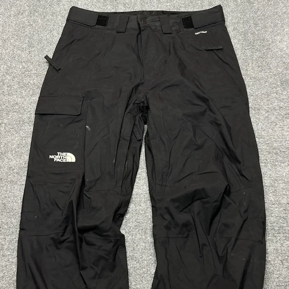 The North Face DryVent Snow Pants Mens Small Short Black Ski Waterproof